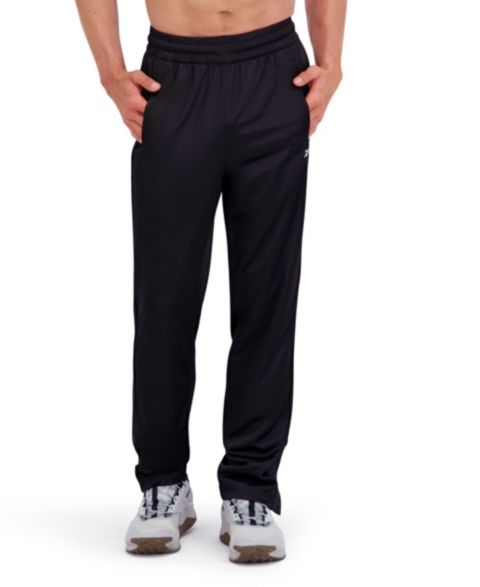 Мужские брюки Reebok Dazzle Straight Leg, цвет: Чёрный