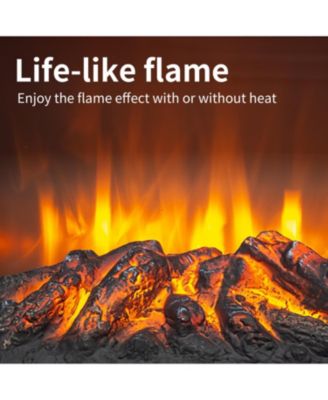 Streamdale 17 inch Freestanding Electric Fireplace Stove heater with 3D Flame effect