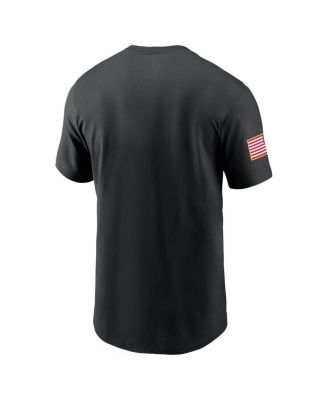 Men's Black Oklahoma Sooners 2025 Military Appreciation Dri-FIT T-Shirt