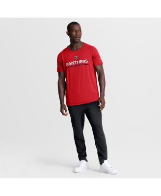 Men's Red Florida Panthers Authentic Pro Rink Tech T-Shirt