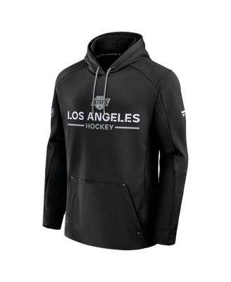 Men's Black Los Angeles Kings Authentic Pro Rink Hoodie