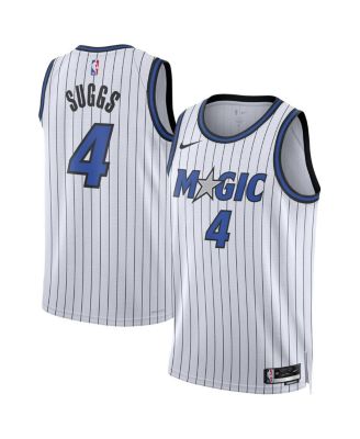 Nike - Men's and Wo Men's Jalen Suggs White Orlando Magic Swingman Player Jersey - Association Edition