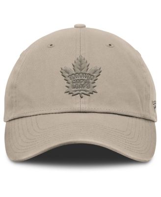 Men's Tan Toronto Maple Leafs Authentic Pro Road Adjustable Hat