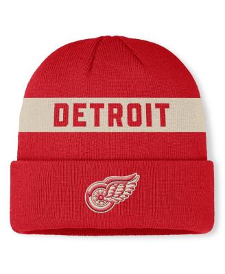 Fanatics - Men's Red Detroit Red Wings Centennial Cuffed Knit Hat
