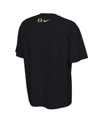 Men's Black Oregon Ducks Mummy Duck Glow In The Dark T-Shirt