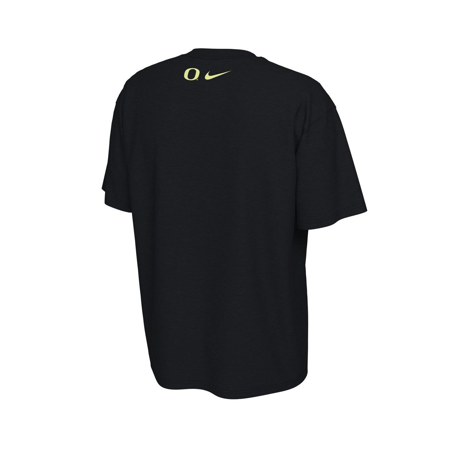 Men's Black Oregon Ducks Mummy Duck Glow In The Dark T-Shirt