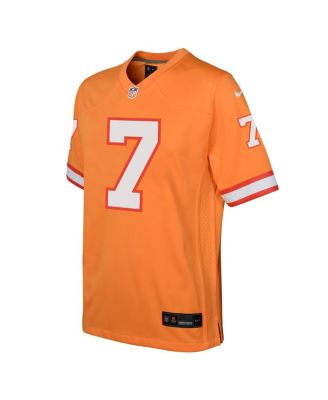 Big Boys and Girls Bucky Irving Orange Tampa Bay Buccaneers Alternate Game Jersey