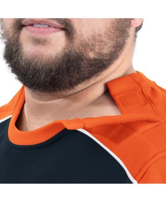 Men's Navy Chicago Bears Adaptive Lord Stanley Crewneck Sweatshirt