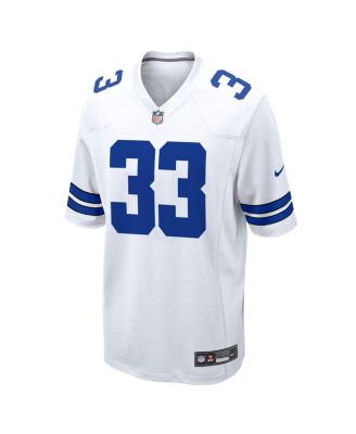 Men's Javonte Williams White Dallas Cowboys Game Jersey