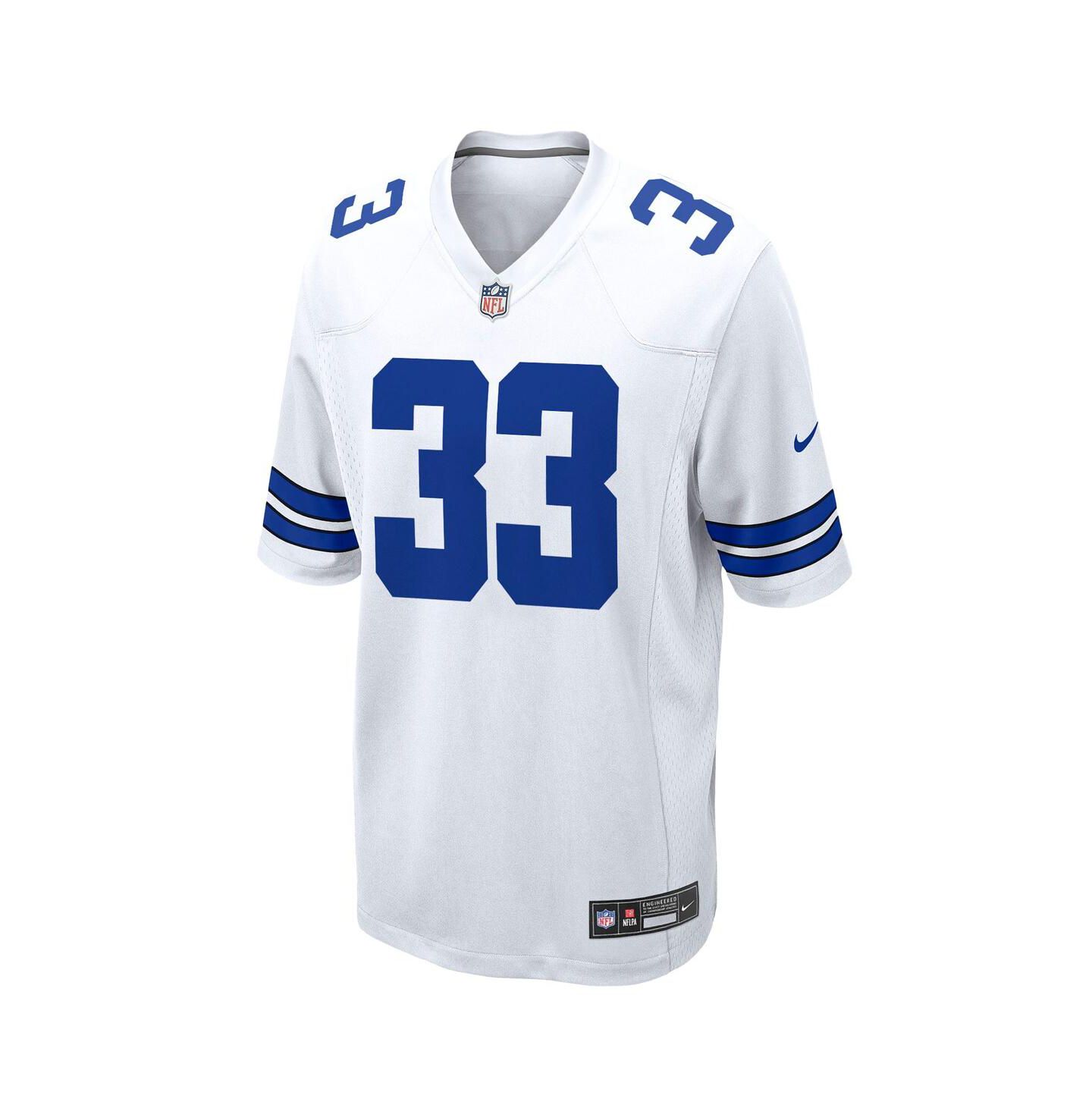 Мужской топ Nike Javonte Williams White Dallas Cowboys Game Jersey — фото 2