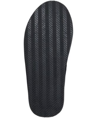 Men's Round Toe Leather Slippers