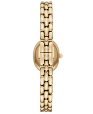 Women's Two-Hand Gold-Tone Stainless Steel Watch, 24mm