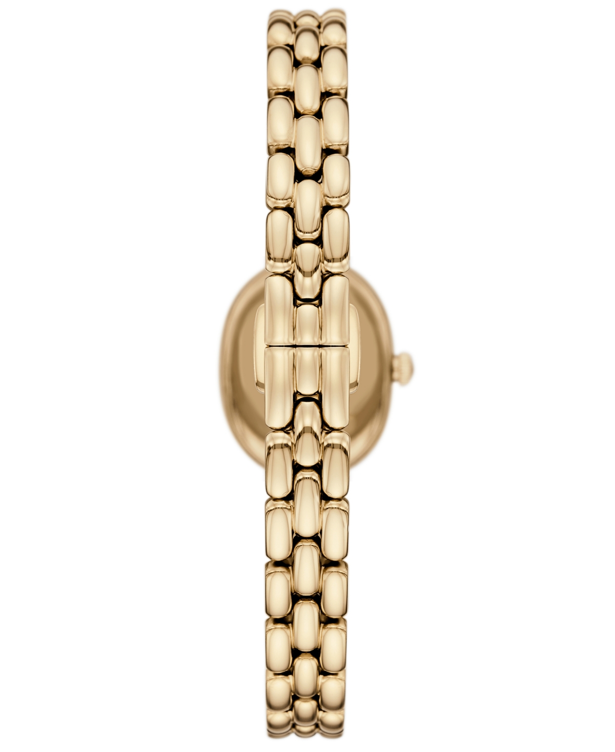 Emporio Armani Women's Two-Hand Gold-Tone Stainless Steel Watch, 24mm