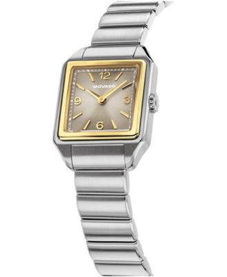 Women's 1917 Swiss Quartz Stainless Steel Watch, 25 X 34.1mm
