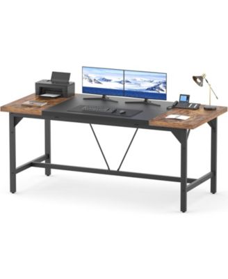 63 x 31.5 inches Computer Desk, Sturdy Large Office Desk, Premium 2 Person Long Desks