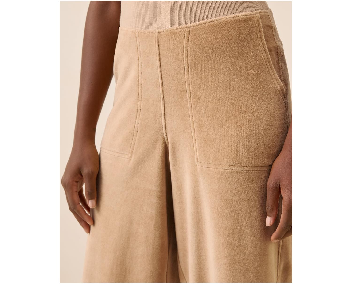 Women's Organic Cotton Velour Relaxed Jogger