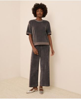 Women's Organic Cotton Velour T-Shirt