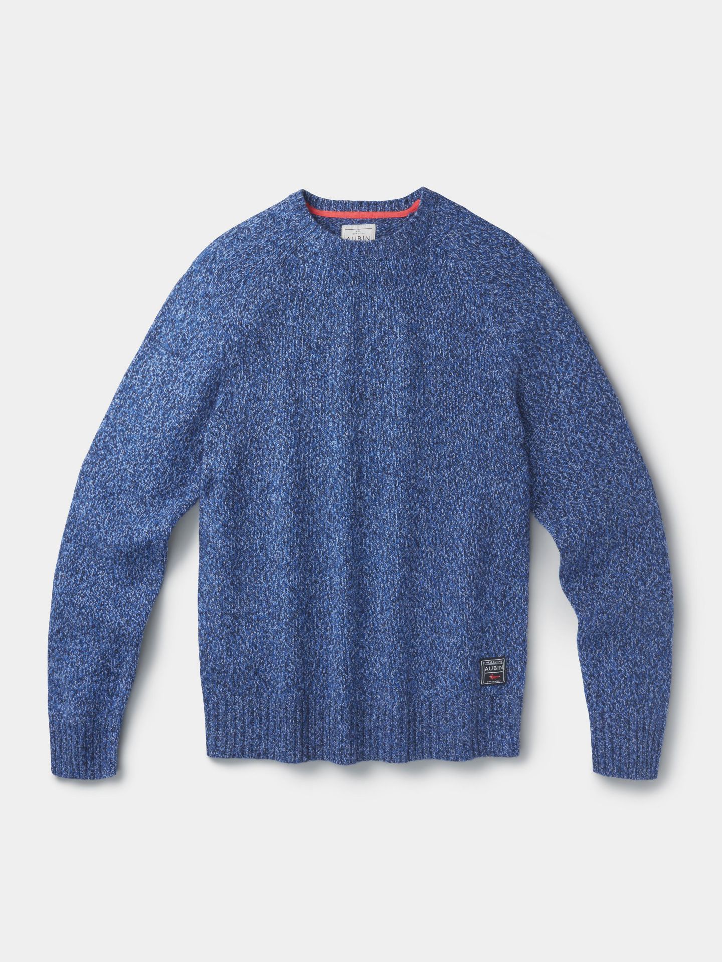Мужской свитер Aubin Riply Twist Crew Neck, цвет: Синий — фото 8