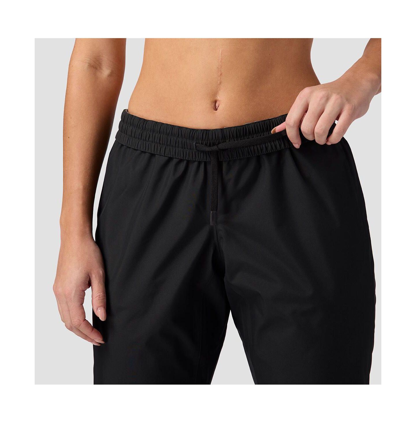 Женские брюки Backcountry BGA Kanarra 2.5L Rain Pant Rain and Wind Pants, цвет: Чёрный — фото 6