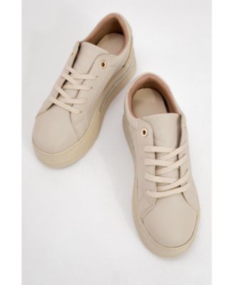 Poem Embellished Platform Sneakers (Women)