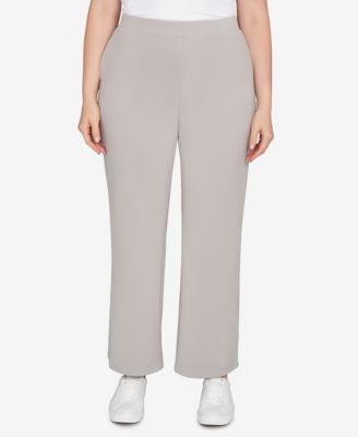 Plus Size Luxe Rib Knit Leisure Pants