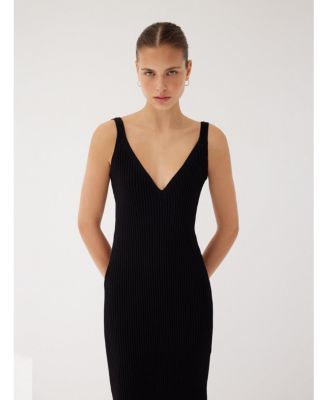 Women's Elise Knee Length Fringe Midi Dress