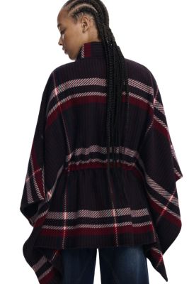 Women's Tartan poncho
