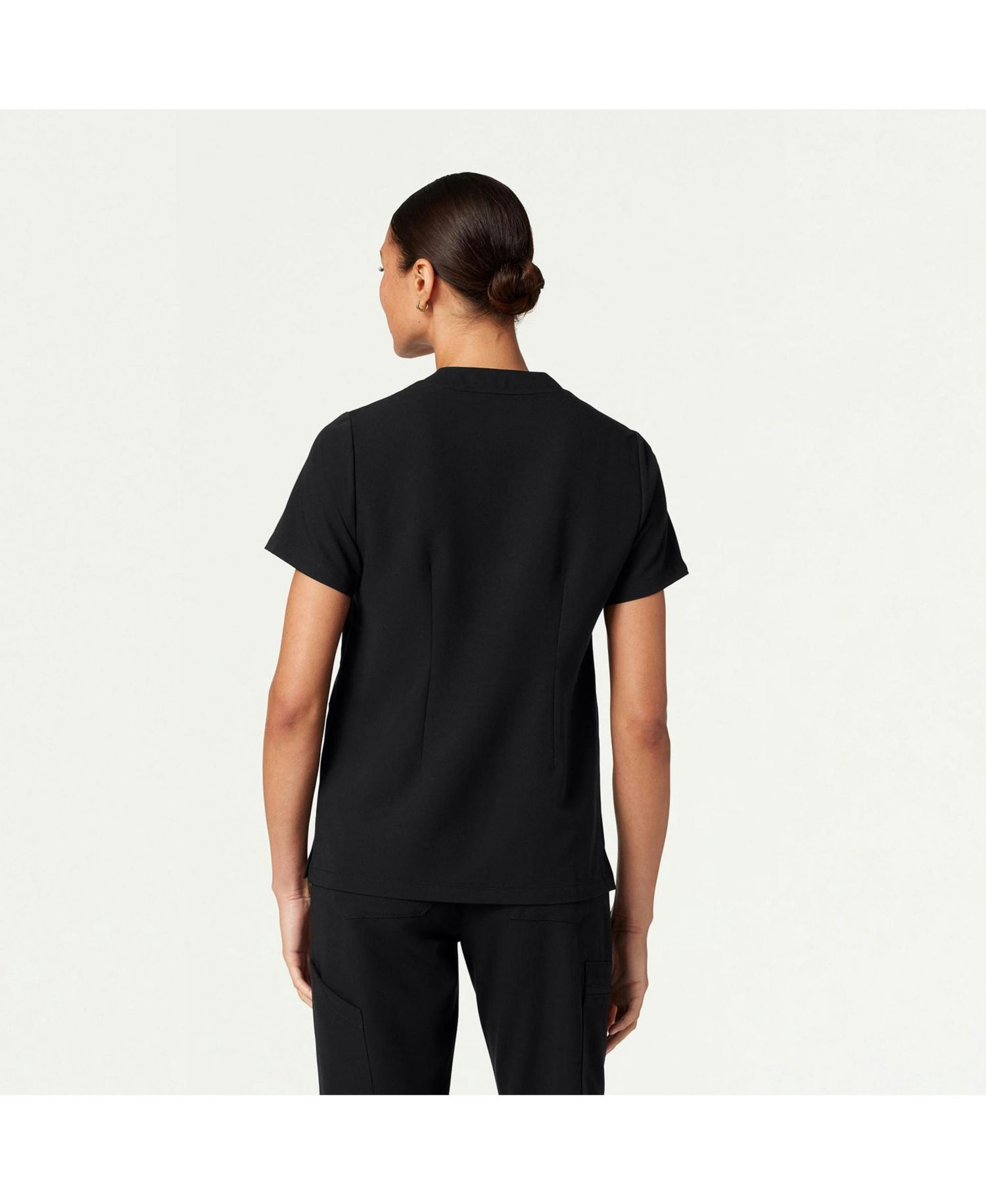 Women's Helia 3-Pocket Classic Notched V-Neck Scrub Top