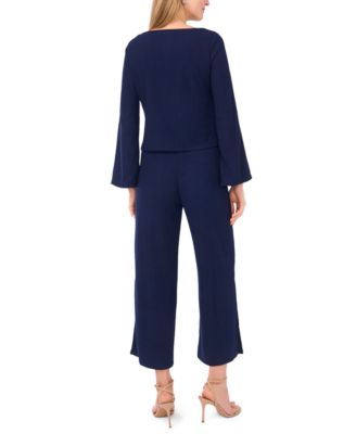 Petite Pull-On Wide Leg Pants