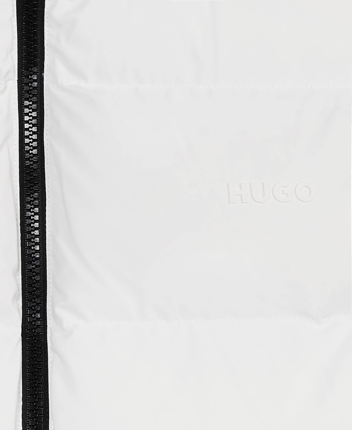 Мужская куртка Hugo Boss HUGO by Coated Puffer, цвет: Белый — фото 5