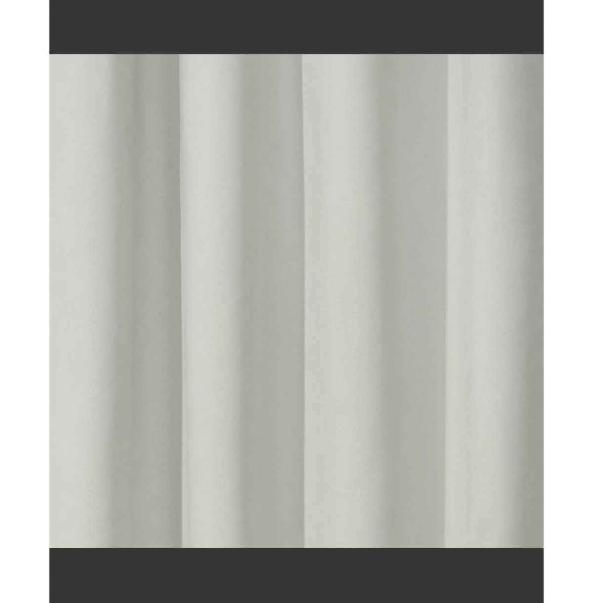 Thermaplus Navar Blackout Window Treatment Grommet Curtain Panel for Bedroom Livingroom 54" x White