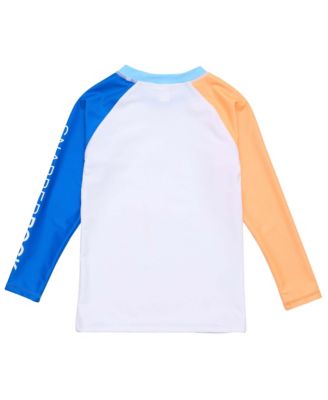 Big Boys Blue Papaya LS Rash Top