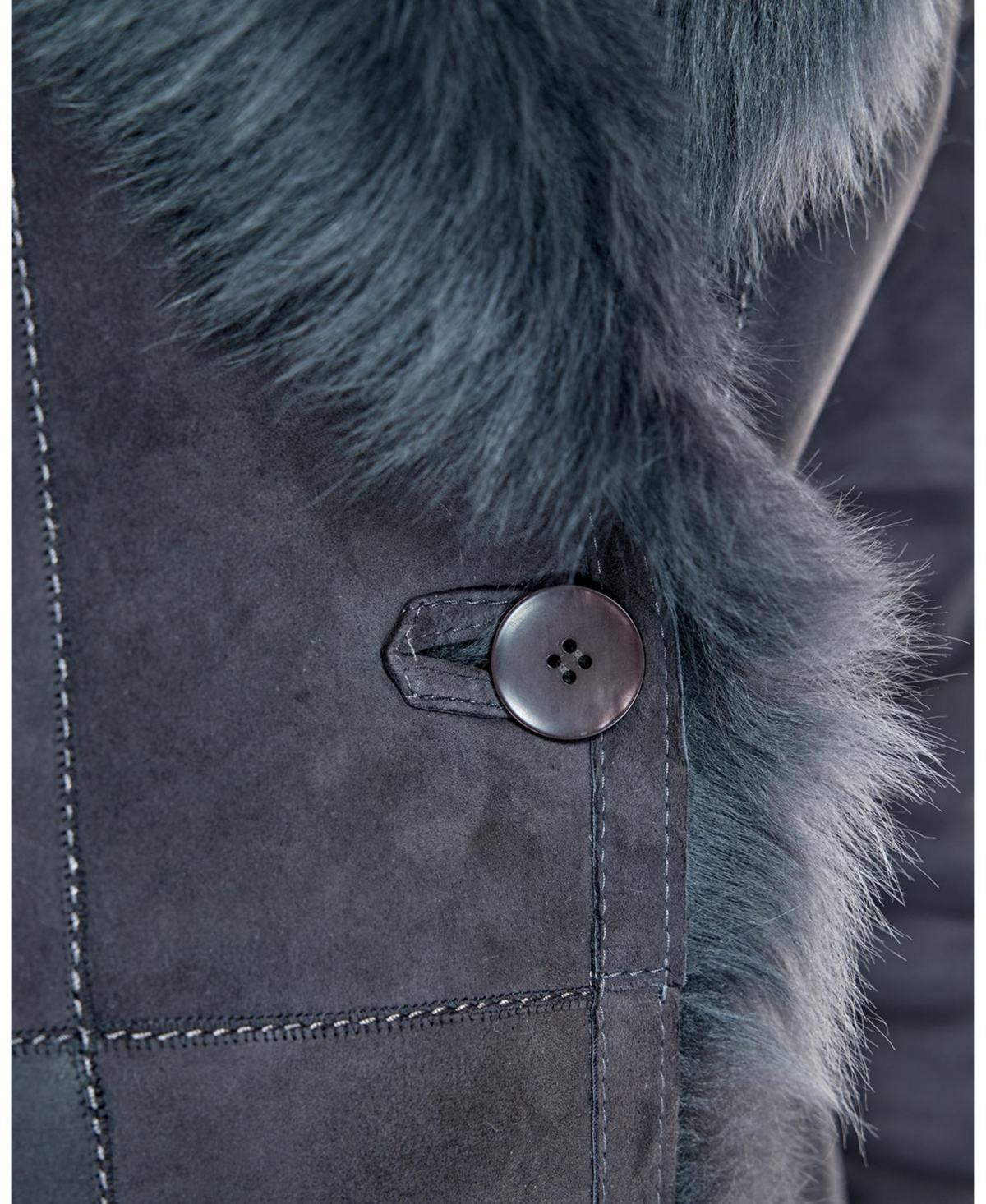 Julia & Stella by Maximilian Women's Reversible Shearling Coat