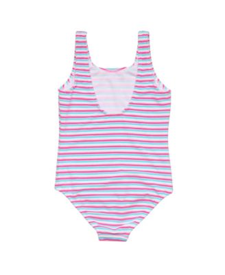 Big Girls Sorbet Stripe Teen Scoop Swimsuit