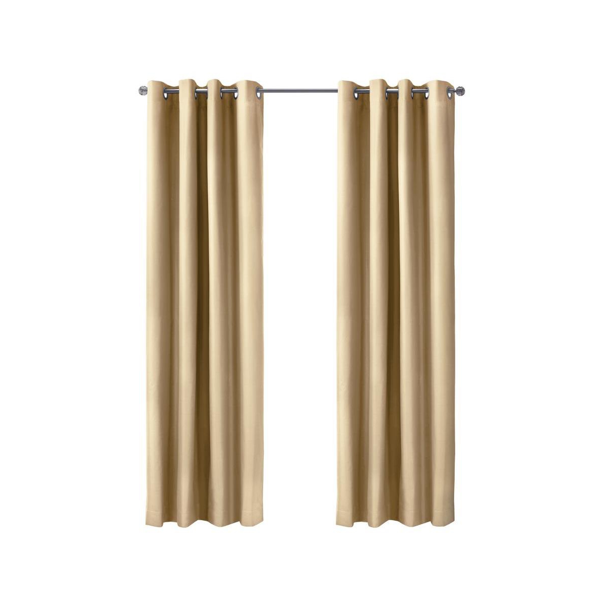 Thermaplus Alpine Blackout Premium Stylish and Functional Grommet Curtain Panel 52" x Taupe