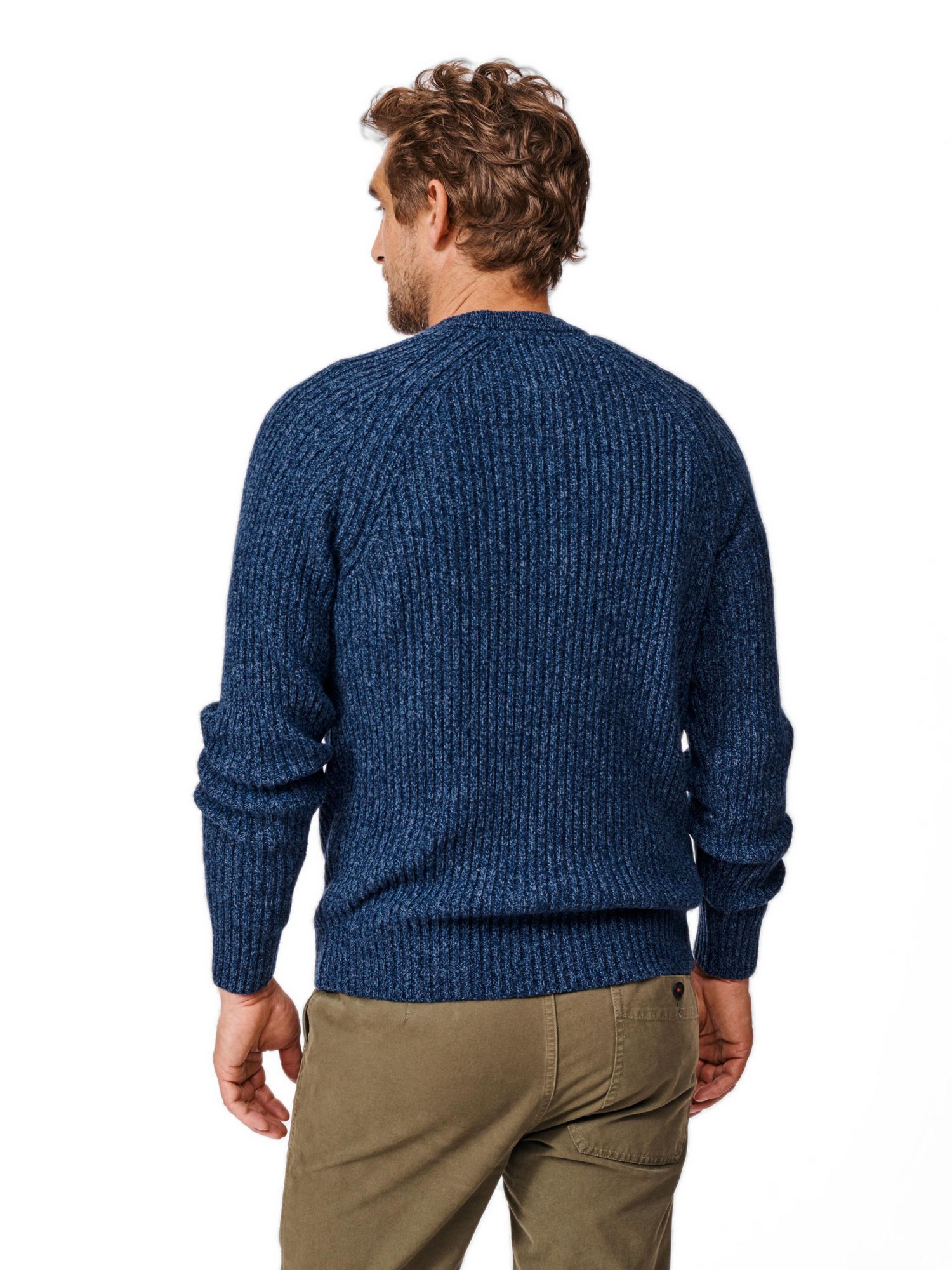 Men's Ray Fisherman Rib Crew Neck Sweater