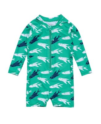 Baby Boys Baby-Off The Hook LS Sunsuit