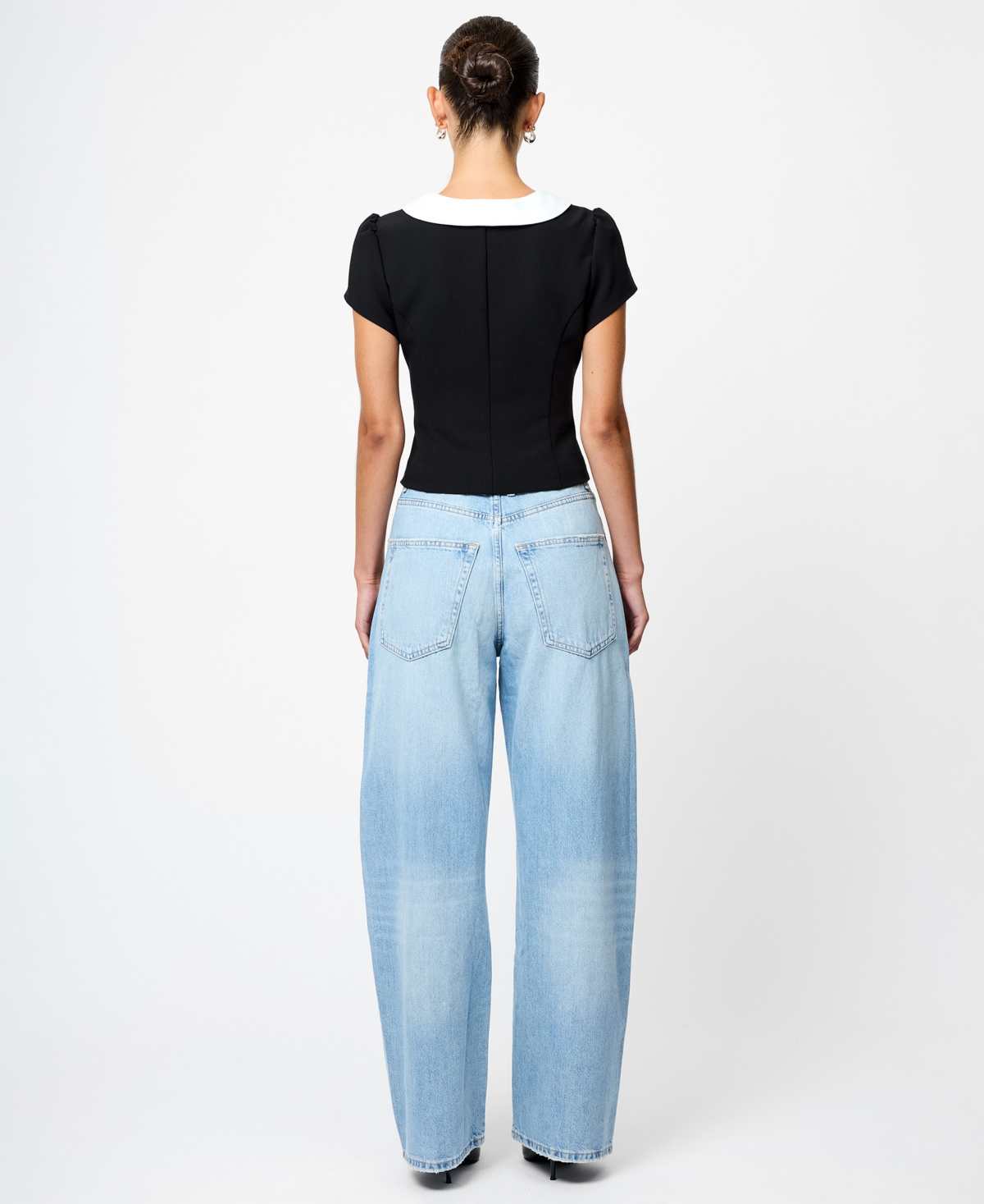 French Connection Women's Azra Short-Sleeve Top