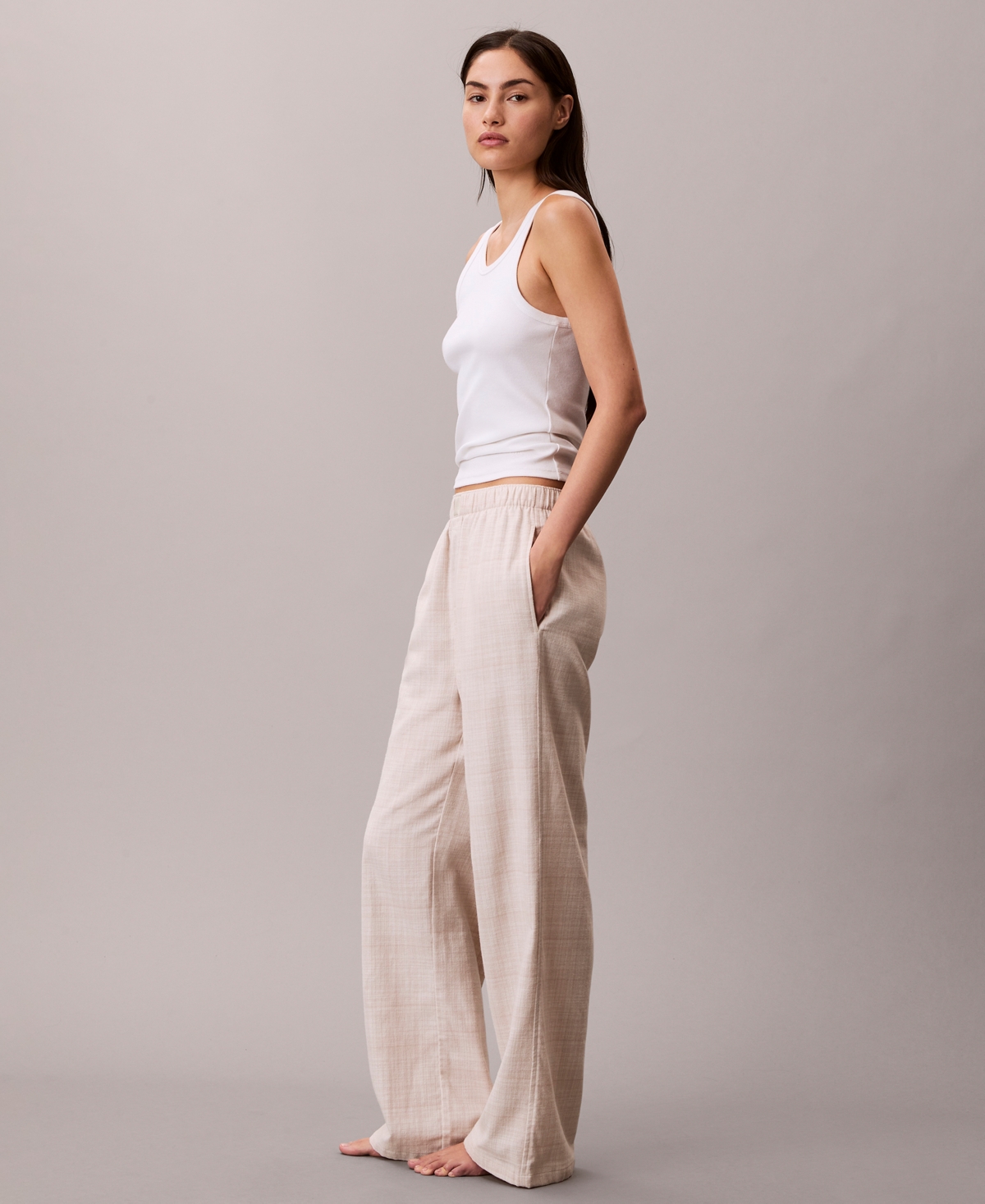 Calvin Klein Women's Pull-On Sleep Pants QS7534