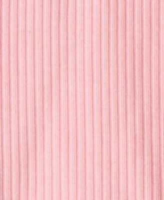 Baby Girls' Heart Detail Sleeveless Vest, Bodysuit and Pants, 3-Piece Set