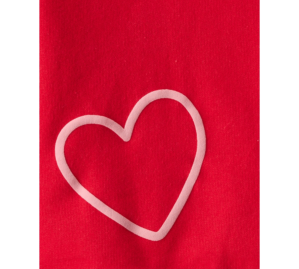 Carter's Baby Girls 2-Piece Heart French Terry T-Shirt and Pants Set