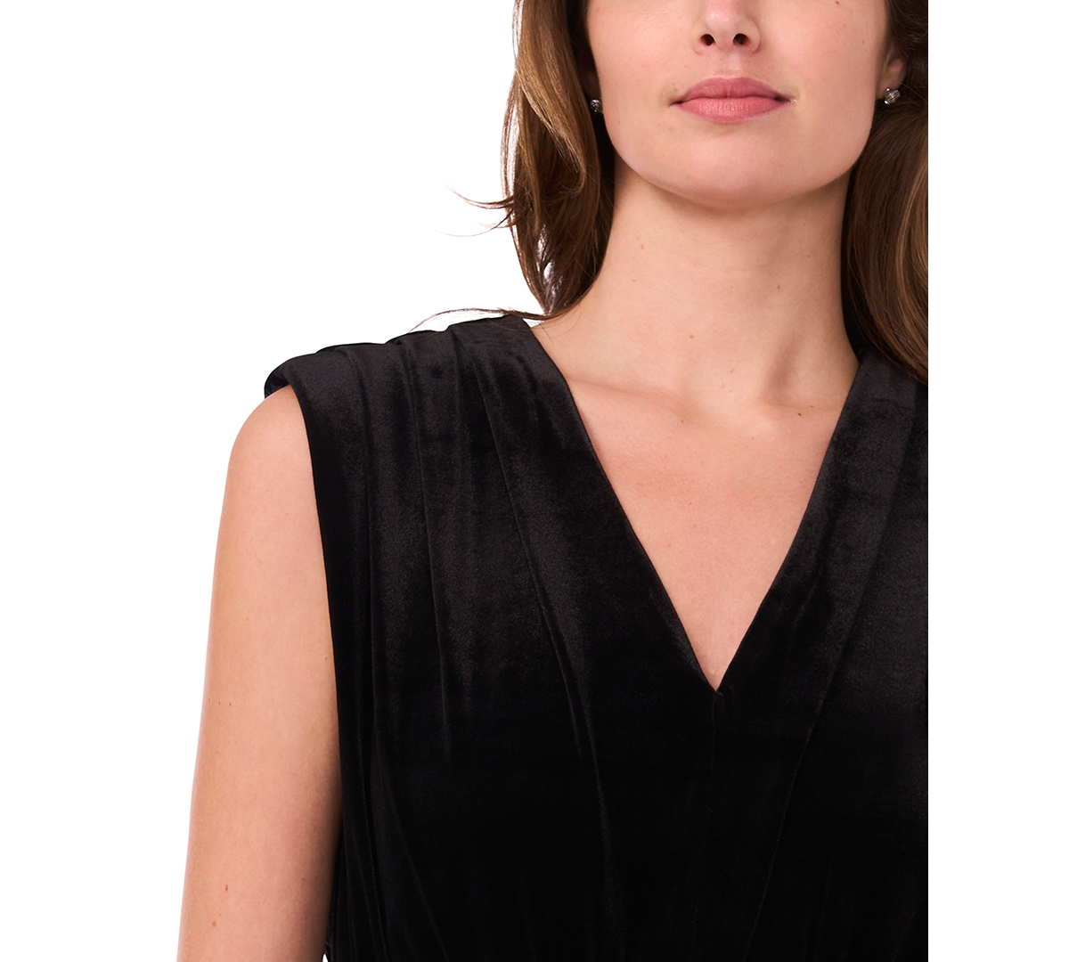 Msk Women's V-Neck Maxi Dress