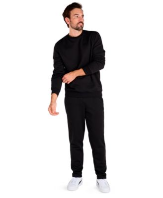 Men's Silicone Badge Crewneck Sweatshirt