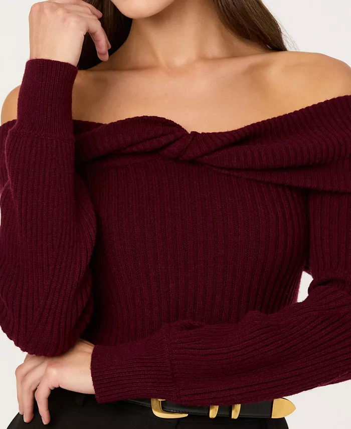 Women's Tilde Off-The-Shoulder Sweater - thumbnail 3