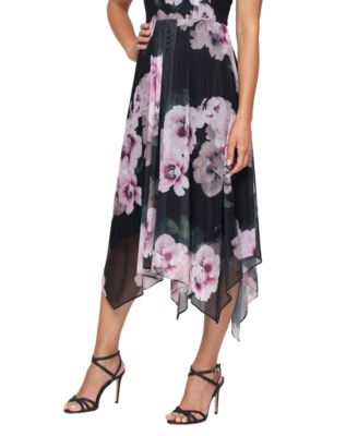 Women's Mesh Floral Dress