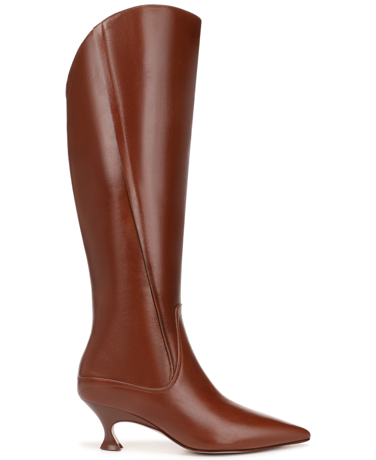 Naturalizer Women's Pepper Wide Calf Tall Dress Boots In Brown