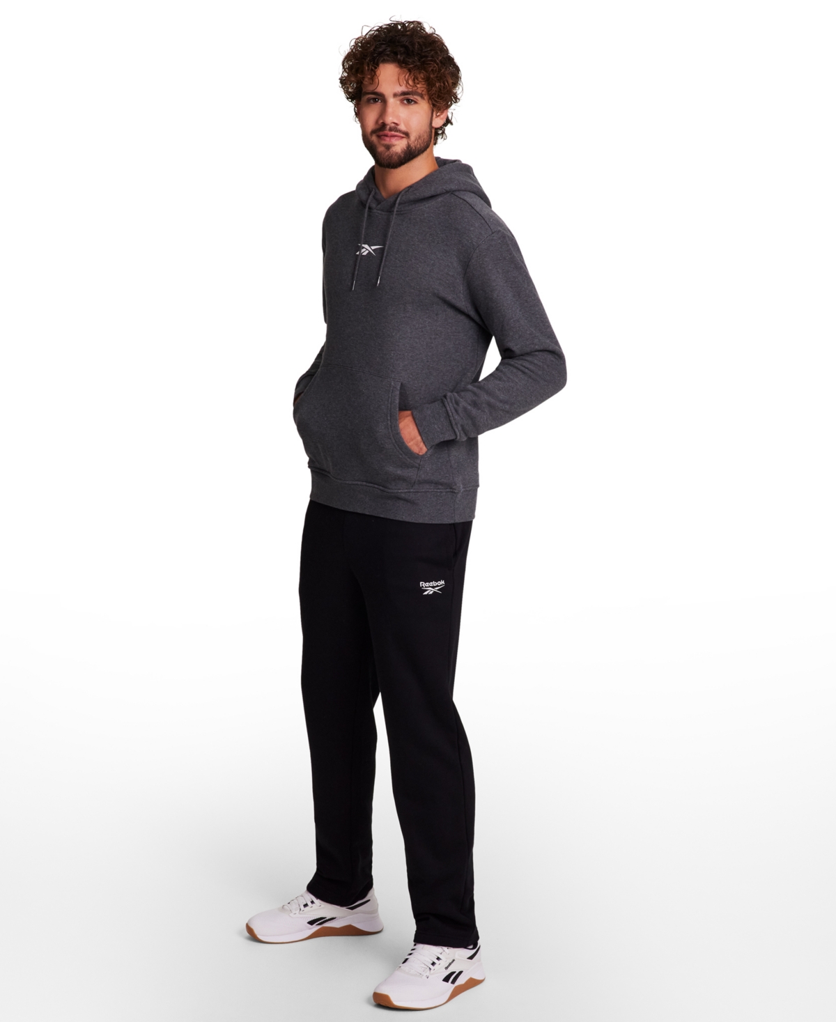 Reebok Men's Power House Long-Sleeve Hoodie