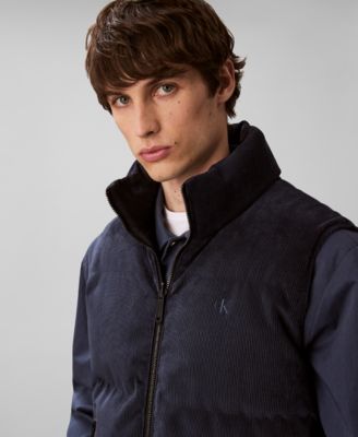 Reversible Corduroy Puffer Vest