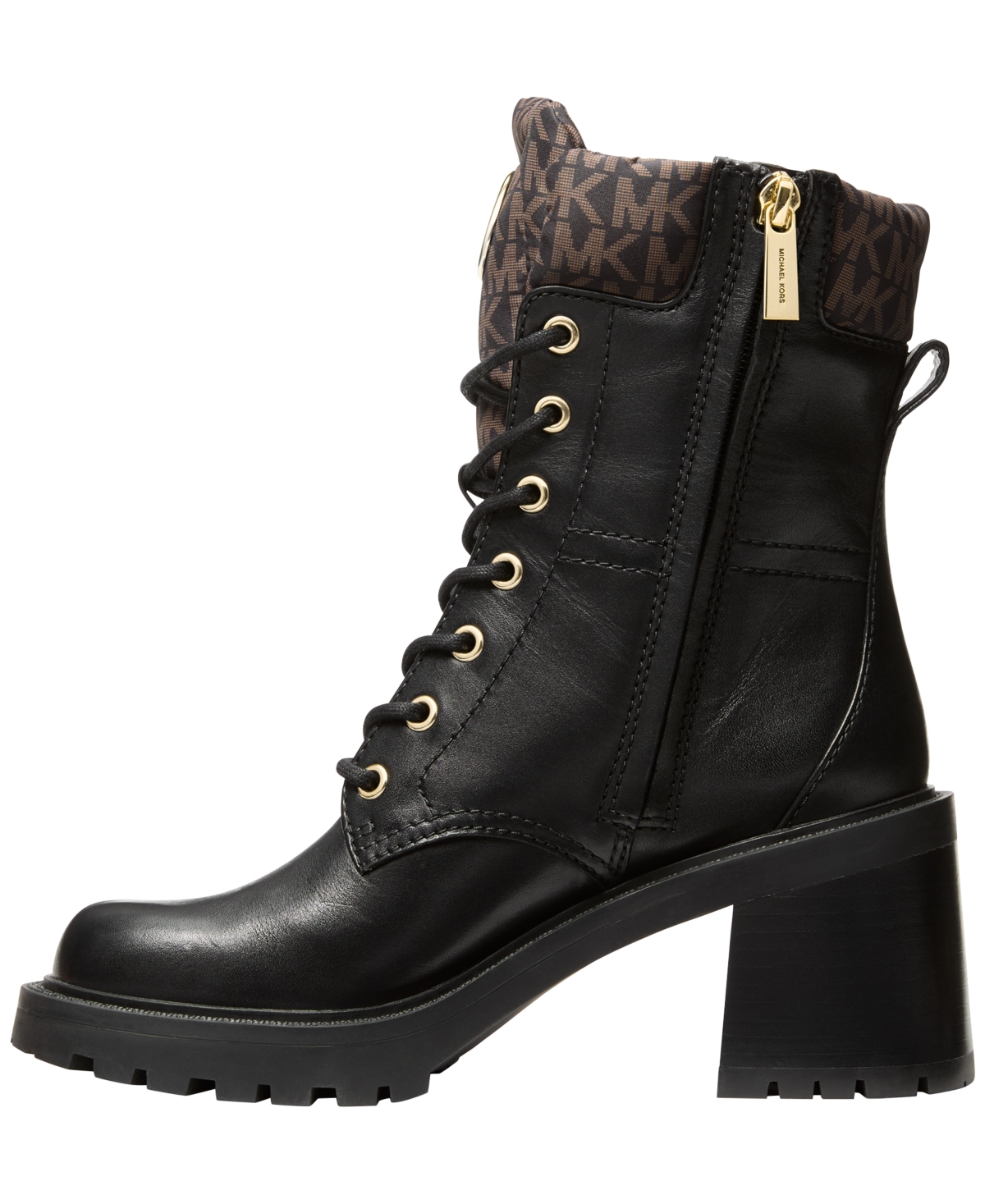 Michael Kors Women's Cade Round Toe Heeled Booties