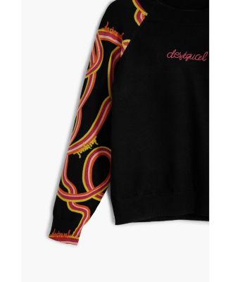 Girls Girls's Serpentine sleeve sweater